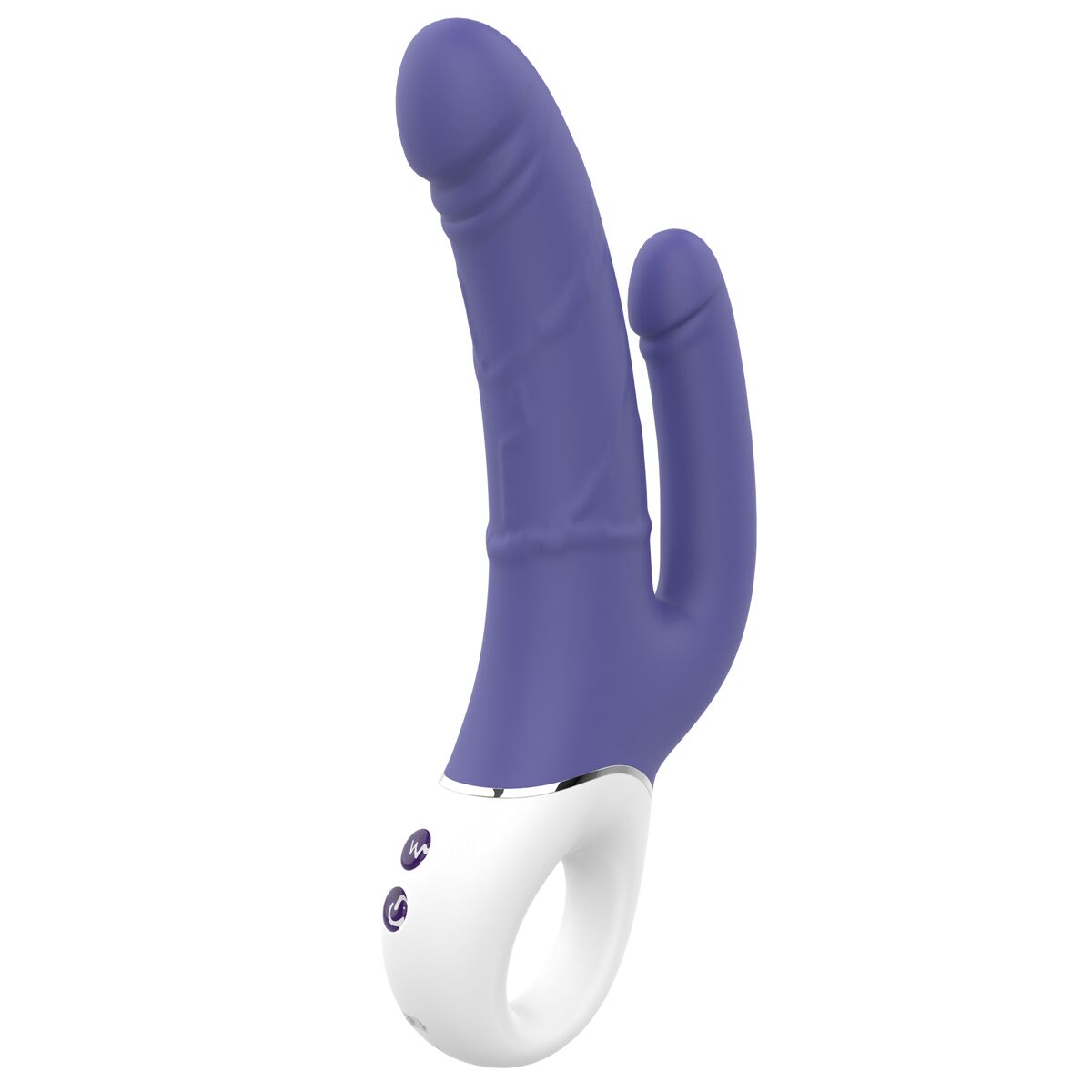 Masturbatore Doppia Penetrazione Dream Toys Essentials Viola Porpora